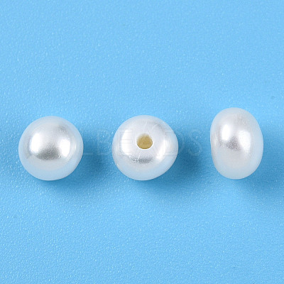 Grade 3A Natural Cultured Freshwater Pearl Beads PEAR-N018-3A-4550A-1