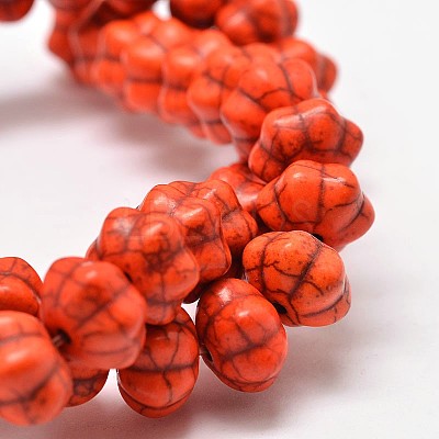 Dyed Synthetic Turquoise Bead Strands X-G-M148-02-D-1