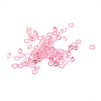 Transparent Acrylic Rhinestone Cabochons TACR-WH0013-02D-1