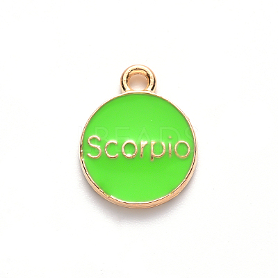 Alloy Enamel Pendants LS-X-ENAM-S124-01A-06L-1