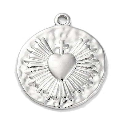 Anti-Tarnish 304 Stainless Steel Pendants STAS-K293-08P-1