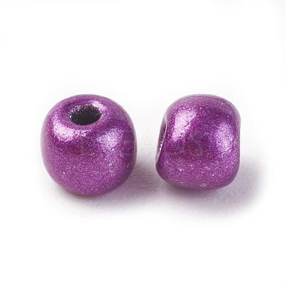 Baking Paint Glass Seed Beads SEED-S003-K31-1