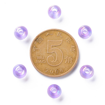 Transparent Acrylic Beads MACR-S370-B6mm-746-1