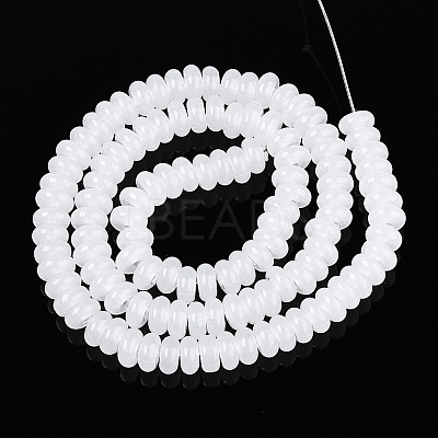 Imitation Jade Glass Beads Strands GLAA-T025-6mm-06D-1