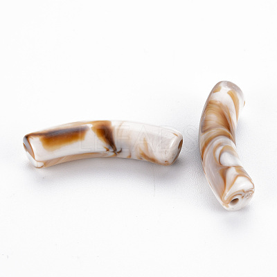 Opaque Acrylic Beads X-OACR-Q181-004A-1