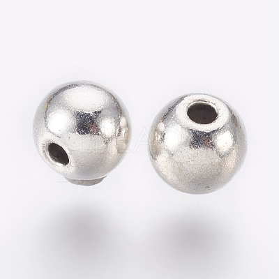 Tibetan Style Alloy Beads TIBEB-A123175-AS-LF-1
