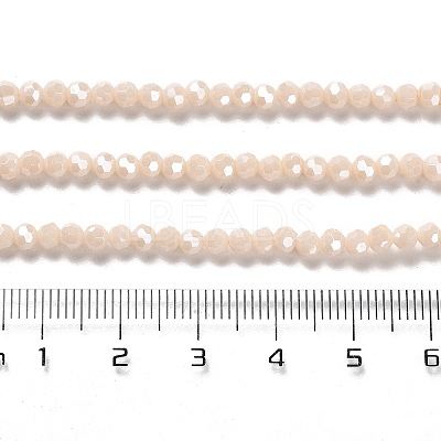 Electroplate Opaque Glass Beads Strands LS-EGLA-A035-P3mm-A05-1