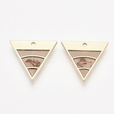 Epoxy Resin Pendants RESI-S368-09A-1