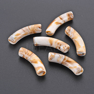 Opaque Acrylic Beads OACR-Q181-004A-1