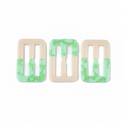 Acrylic Slide Buckles OACR-T020-031C-1