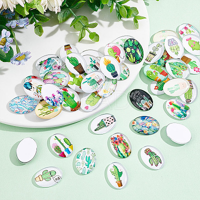 Glass Cabochons GLAA-PH0002-26A-1