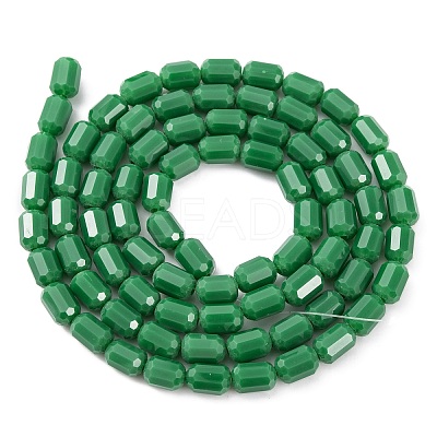 Opaque Glass Beads Strands GLAA-G112-04B-1