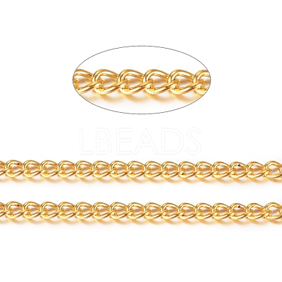 Iron Twisted Chains Curb Chains CHS007Y-01-G-NF-1