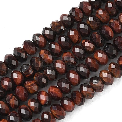 Natural Tiger Eye Bead Strands G-D344-A20-04-1