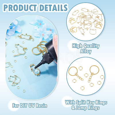 DIY Keychain Making Kits DIY-TA0015-66-1