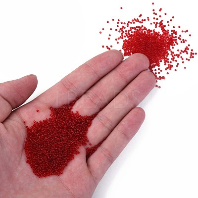 15/0 Transparent Czech Glass Seed Beads SEED-N004-004-27-1