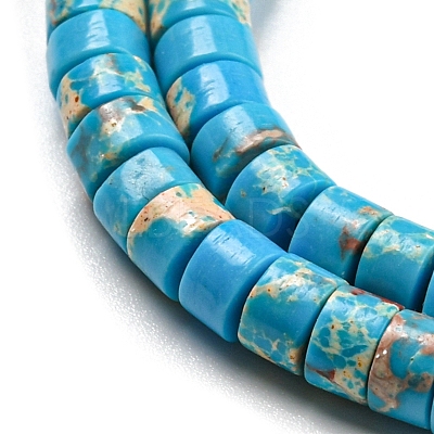 Synthetic Imperial Jasper Dyed Beads Strands G-D077-D01-02H-1