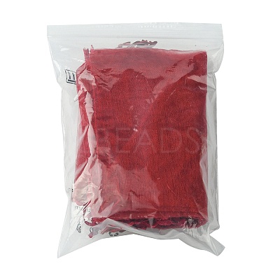 30Pcs 4 Styles Rectangle Organza Bags Jewellery Storage Pouches Wedding Favour Party Mesh Drawstring Gift OP-FS0001-01A-1