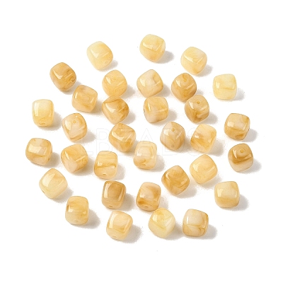 Opaque Acrylic Beads OACR-D320-01R-1
