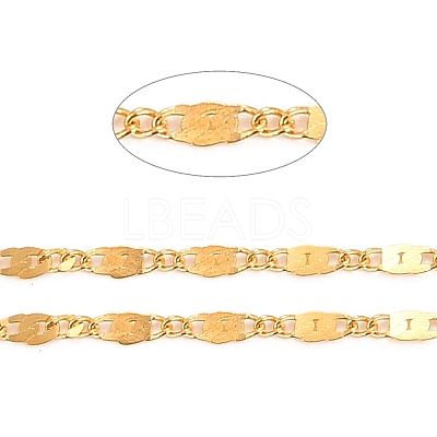 PVD Vacuum Plating 304 Stainless Steel Link Chains CHS-K016-04G-1