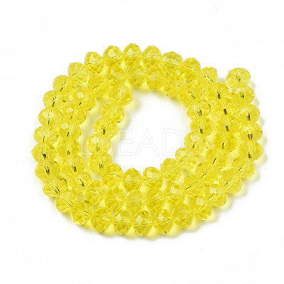 Glass Beads Strands EGLA-A034-T8mm-D29-1