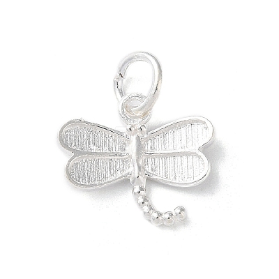 925 Sterling Silver Insect Charms STER-E071-05S-04-1