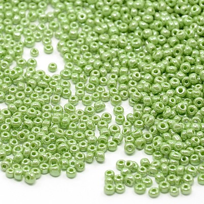 (Repacking Service Available) Glass Seed Beads SEED-C021-3mm-124-1