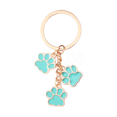 Alloy Enamel Keychains KEYC-YW00198-07-1