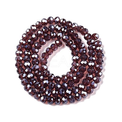 Electroplate Glass Beads Strands EGLA-A044-T3mm-A13-1