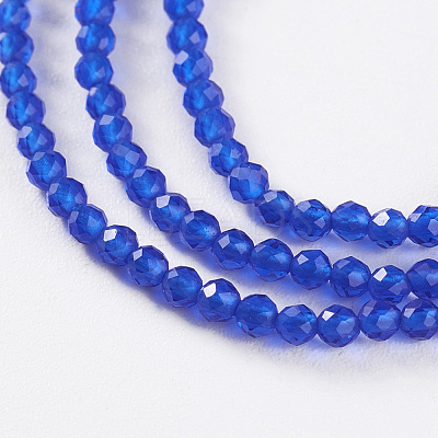 Glass Beads Strands EGLA-E057-02B-06-1