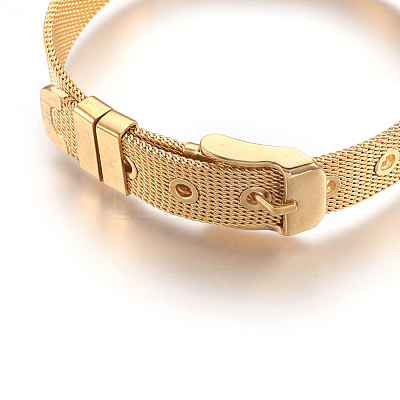 304 Stainless Steel Watch Bands WACH-P015-02G-1
