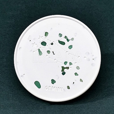 Twelve Constellations Plaster Coaster PW-WG28707-03-1