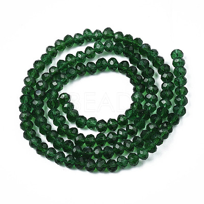 Glass Beads Strands X-EGLA-A034-T6mm-D24-1