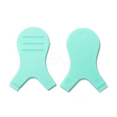 60 Pcs 6 Colors Silicone Y Shape Eyelash Brush MRMJ-OC0002-49-1