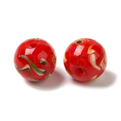 Handmade Lampwork Beads LAMP-C016-04E-21-1
