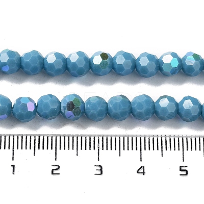 Opaque Glass Beads Strands EGLA-A035-P6mm-L12-1