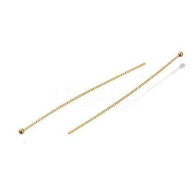 Brass Ball Head Pins KK-H502-03F-G-1