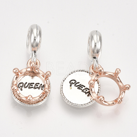 Alloy European Dangle Charms MPDL-S066-094-1