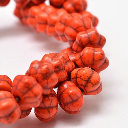 Dyed Synthetic Turquoise Bead Strands X-G-M148-02-D-1