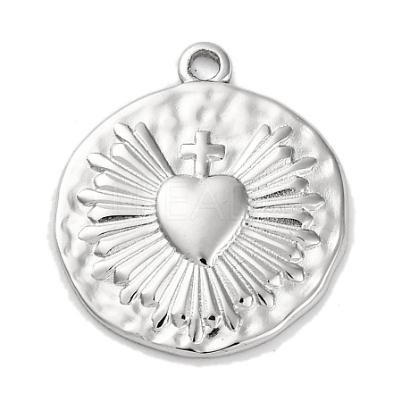 Anti-Tarnish 304 Stainless Steel Pendants STAS-K293-08P-1