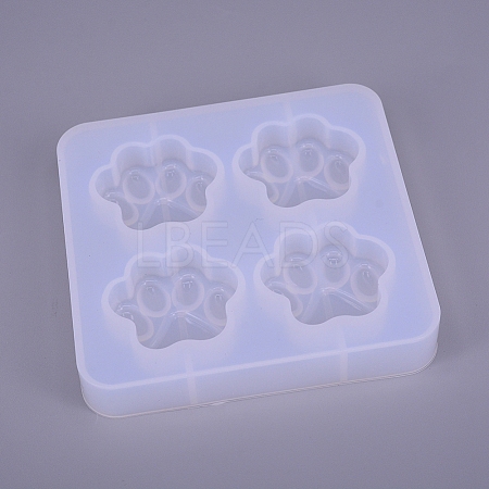 Cat Paw Print Silicone Molds LS-DIY-WH0167-92-1