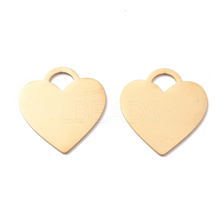Ion Plating(IP) 304 Stainless Steel Pendants STAS-A057-05G-1