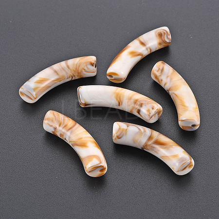 Opaque Acrylic Beads OACR-Q181-004A-1