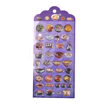 Epoxy Resin 3D Puffy Self Adhesive Stickers DIY-G122-02B-1