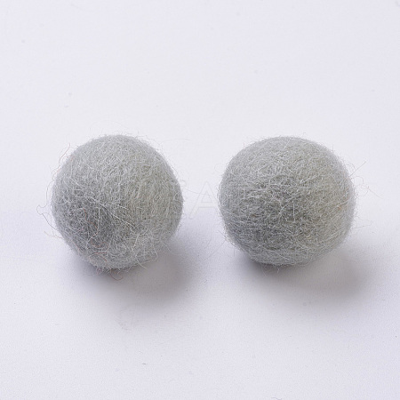 Wool Felt Balls X-AJEW-WH0027-048-1