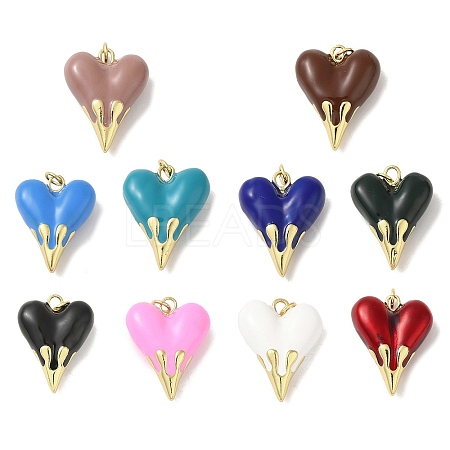 Rack Plating Brass Pendants KK-S366-06G-1