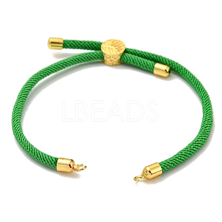 Nylon Cords Bracelet Makings Fit for Connector Charms AJEW-P116-01G-17-1