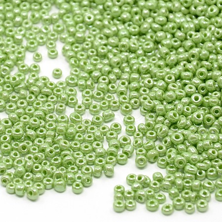 (Repacking Service Available) Glass Seed Beads SEED-C021-3mm-124-1