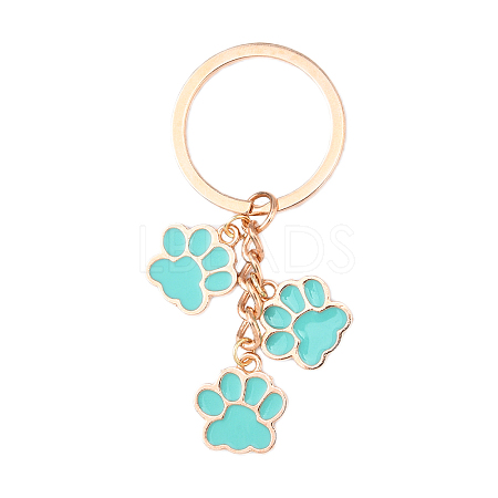 Alloy Enamel Keychains KEYC-YW00198-07-1