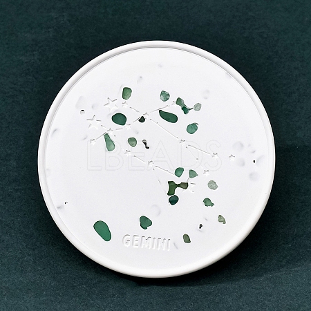 Twelve Constellations Plaster Coaster PW-WG28707-03-1